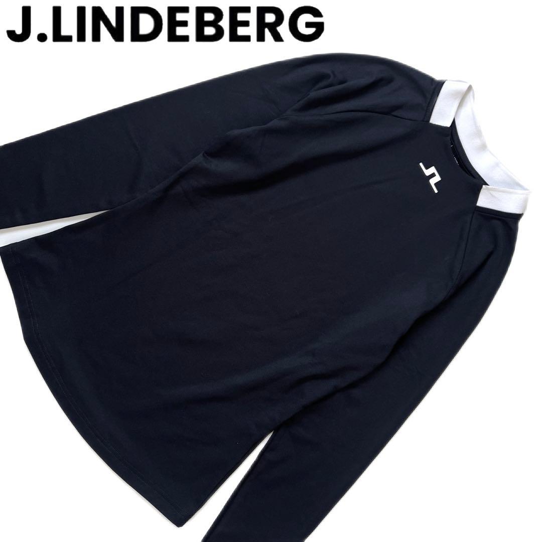 J.LINDEBERG ジェイリンドバーグ　長袖シャツ　ゴルフ　レディース　ロゴ
