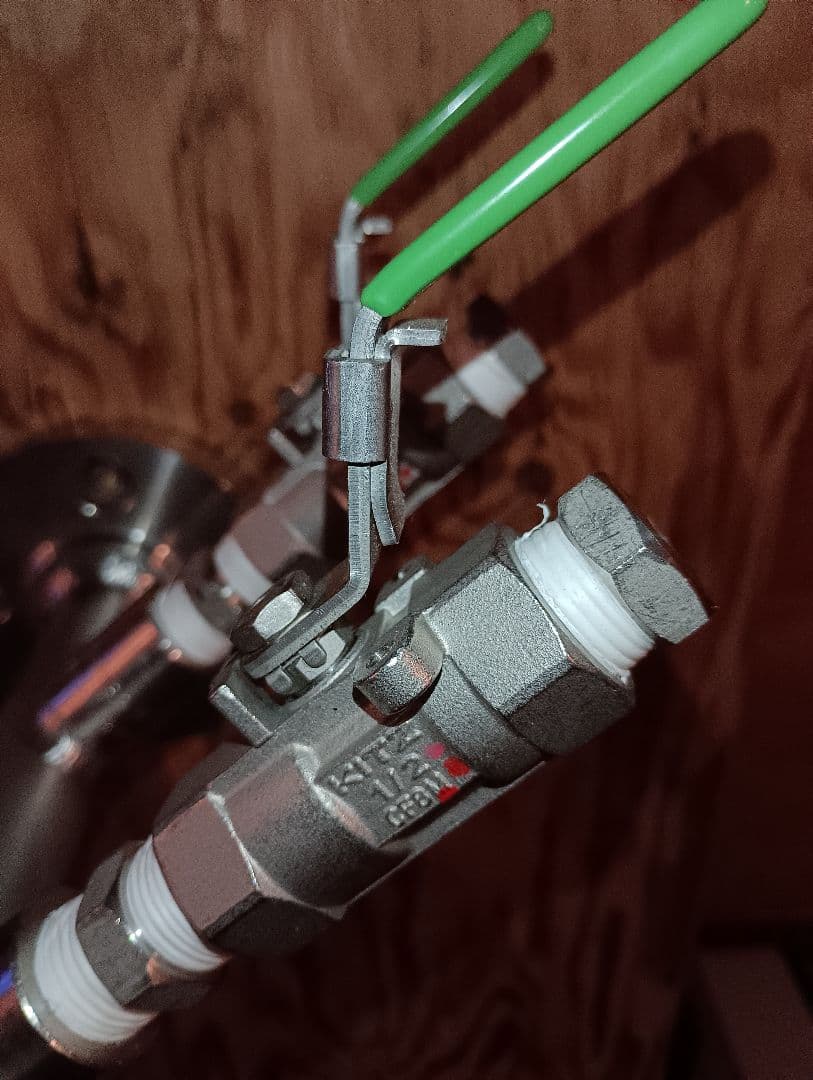 『特注品』SUS316L（F316L)マニホールド ♤オブジェにどうぞ♧