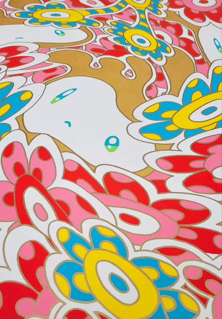 ★鈴木哲也★S20 現代アート 原画 絵画 ポップアート ★送料無料#146