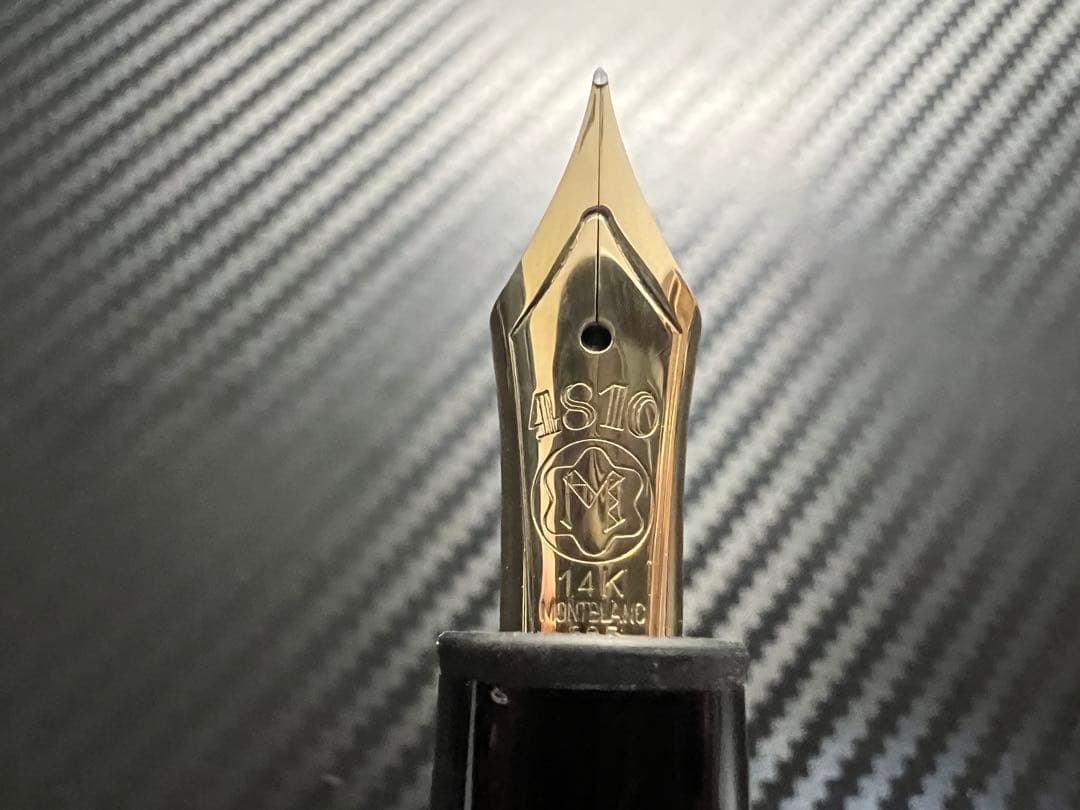 モンブラン マイスターシュテュック 146 万年筆 F 細字 14K 全金