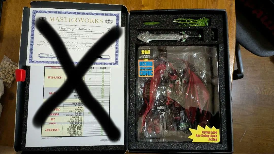 MASTERWORKS Spawn＆ Medieval spawn　フィギュア