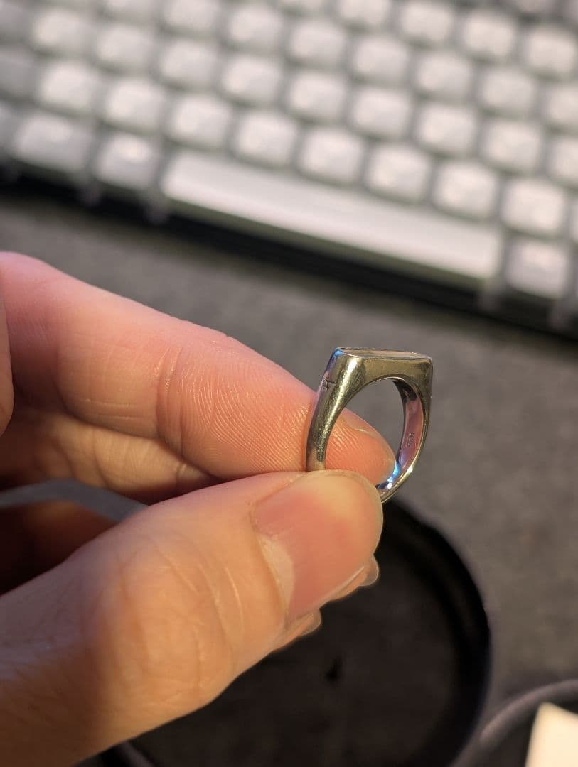 トムウッド　 Mario Ring マリオリング　タイガーアイ　46