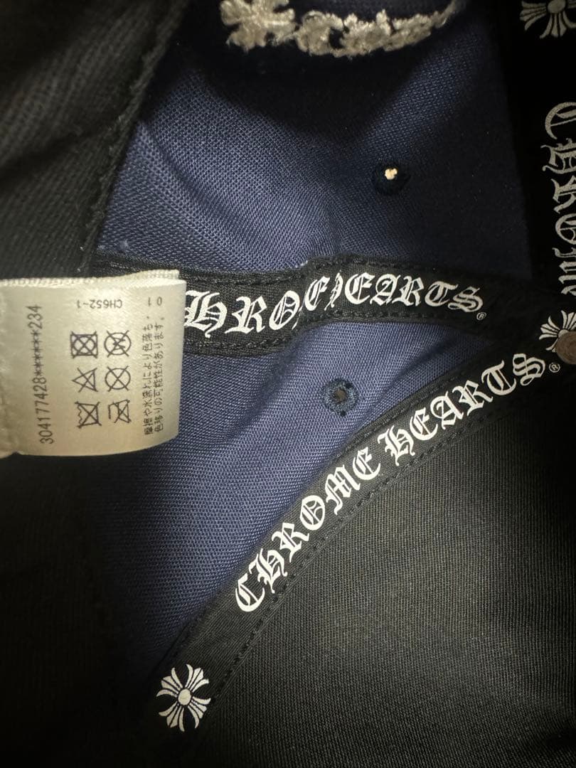 クロムハーツ ベースボール ネイビー 新品