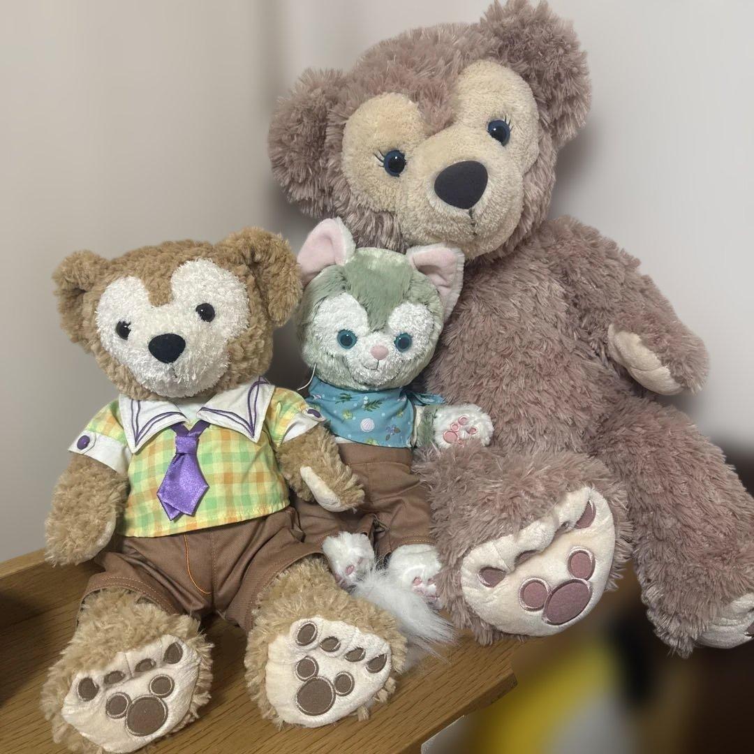 ディズニーシー限定 ダッフィーフレンズ ぬいぐるみセット