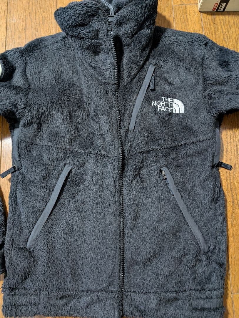 ぱ*ま様 ザ・ノースフェイス　黒ボアフリースジャケット メンズM程度