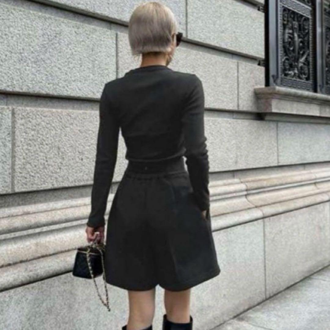 JENNE美ラインストレッチ キュロット 日本製 完売品 ジェンヌ