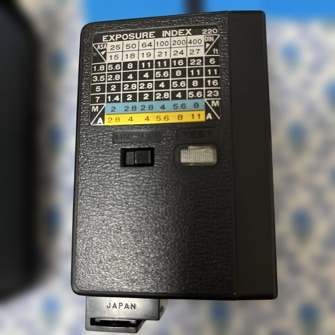 Canon CANONET カメラと三脚とストロボのセット