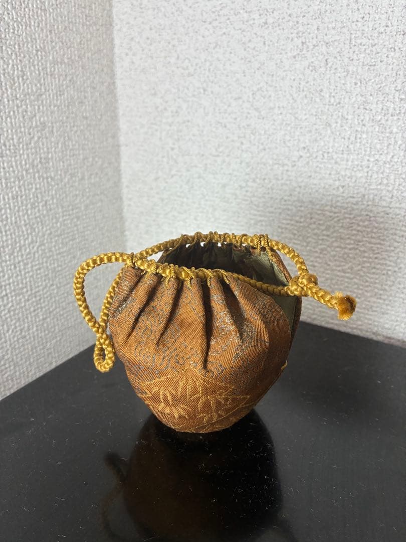 【佳香】三銀 岩城文琳茶入 前田香雪書付箱 仕覆 茶道具