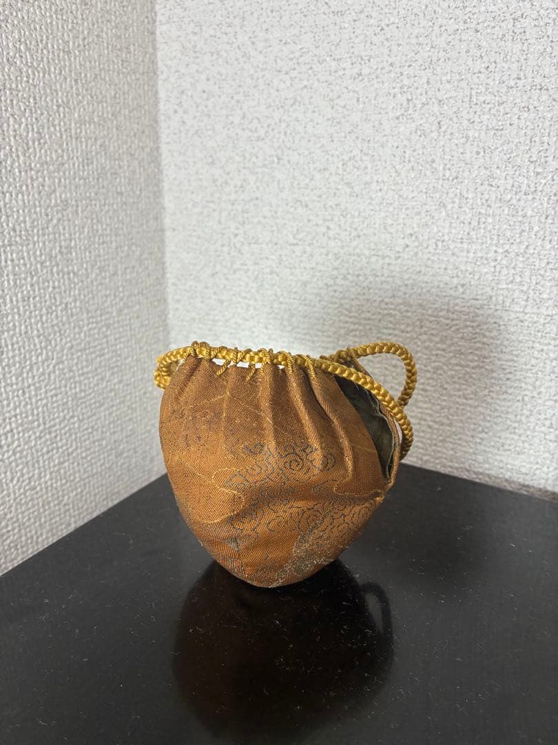 【佳香】三銀 岩城文琳茶入 前田香雪書付箱 仕覆 茶道具