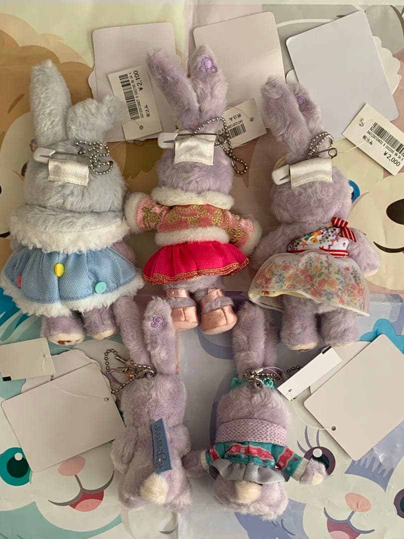 ステラルー　ぬいぐるみバッジ　まとめ売り　ウィンターホリデー　サニーファン