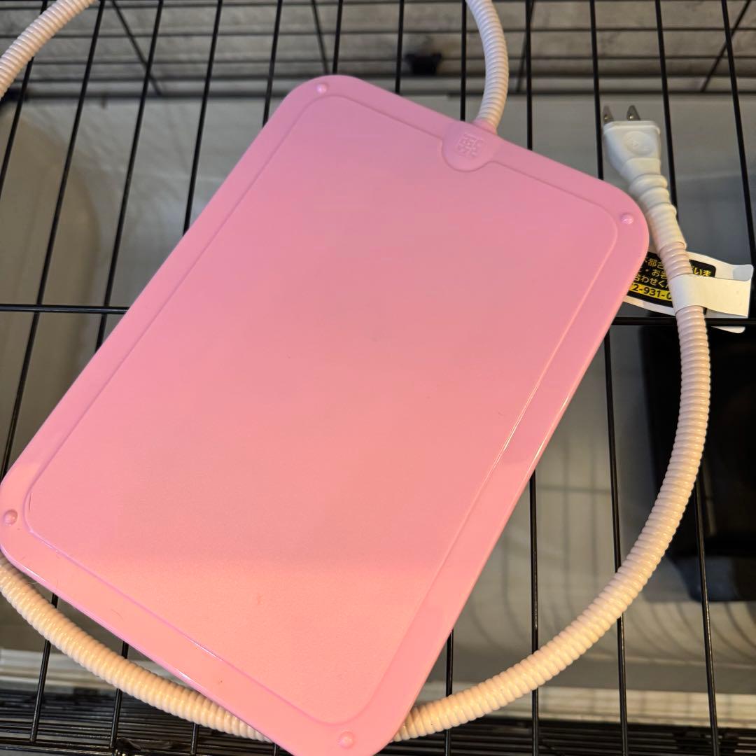 【SAVIC 】小動物ケージ アンビエント80 キャリー&ヒーターのセット♡