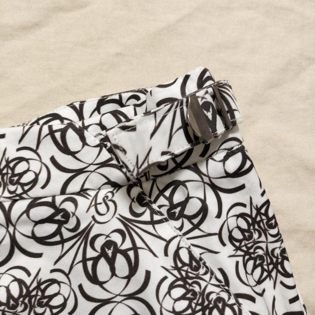 threeASFOUR スリーアズフォー 総柄 サルエルパンツ 変形パンツ 8