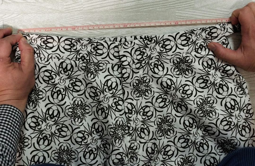 threeASFOUR スリーアズフォー 総柄 サルエルパンツ 変形パンツ 8