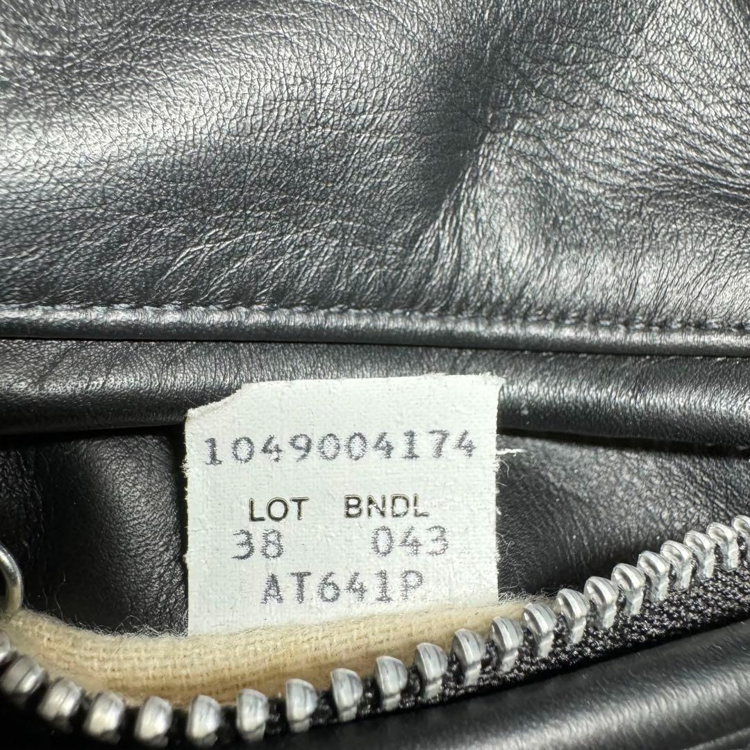 ☆美品 SCHOTT SINGLE RIDERS 641 AT641P 38☆