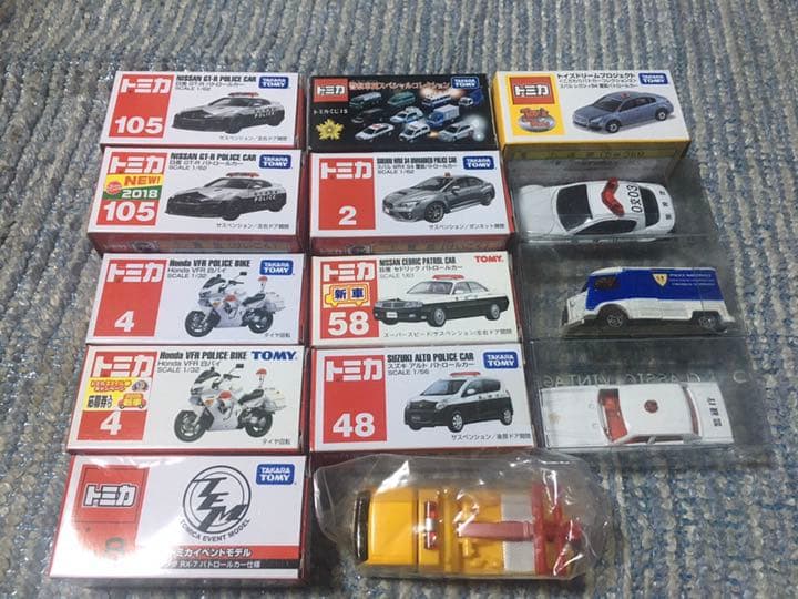 トミカパトカー車両色々大量美品状態