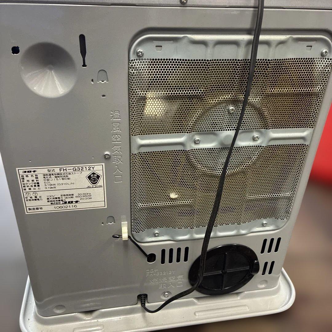 コロナ 12年　石油ファンヒーター FH-G3212Y 整理番号Q