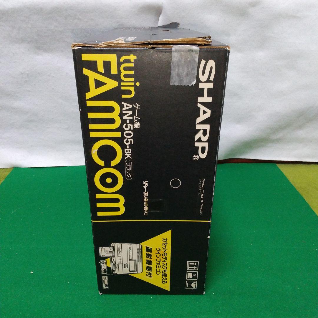 SHARP AN-505-BK ツインファミコン 箱 説明書