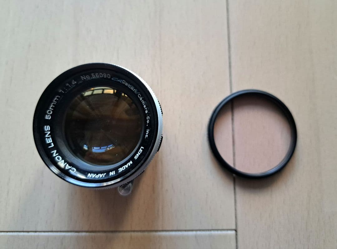 美品 Voigtlander BESSA R+Canon 50mm f1.4