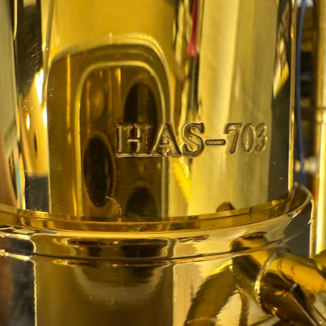 ☆Hilax　アルトサックス　HAS-703N　ケースチャック壊れ　ハイラックス