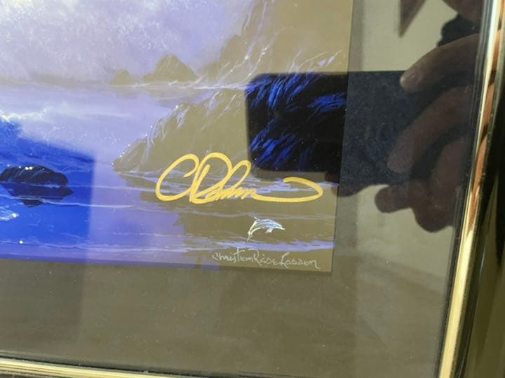 【絵画】ラッセン•モーニングブルー