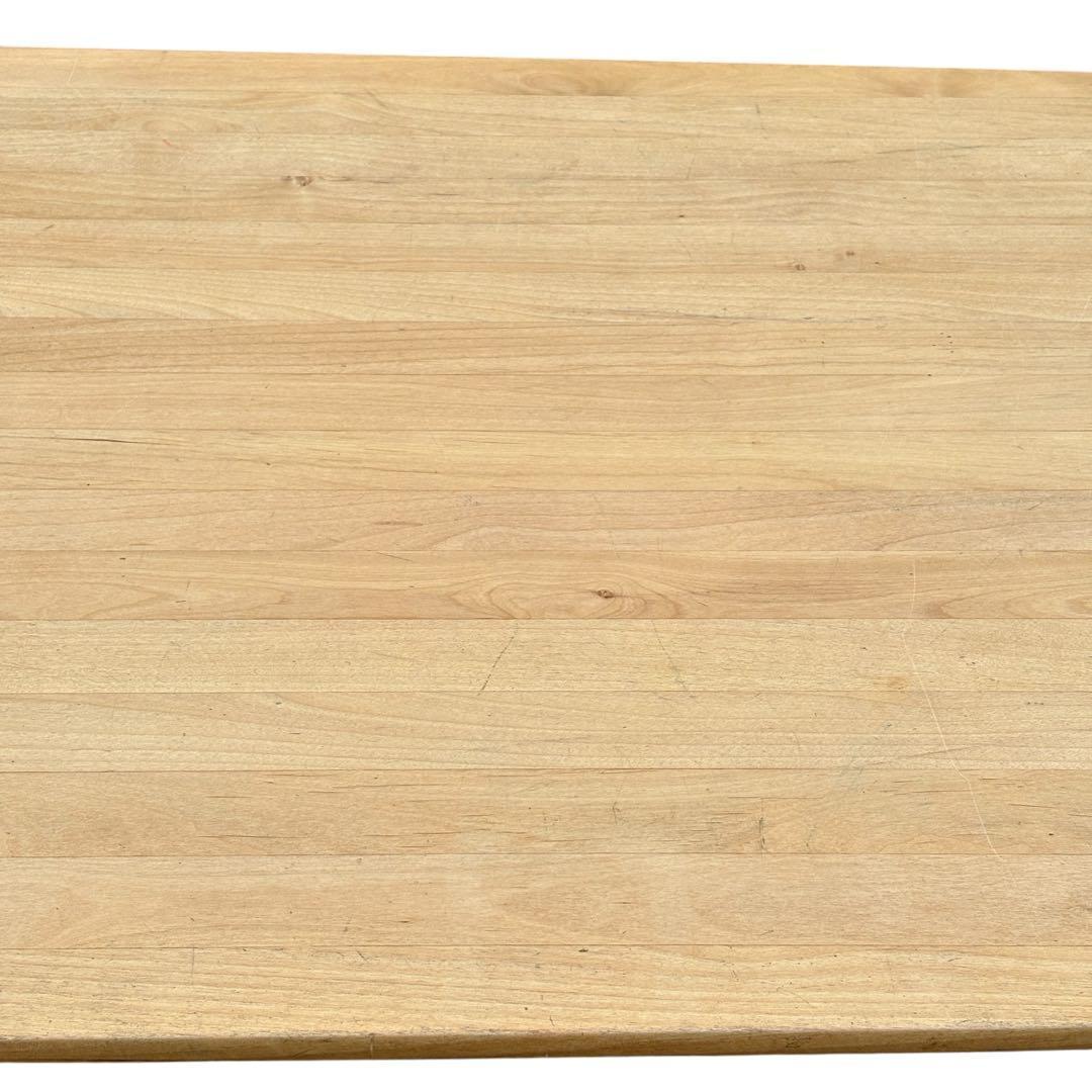 モモナチュラル VIBO アルダー材 天然木 北欧風 ダイニングテーブル