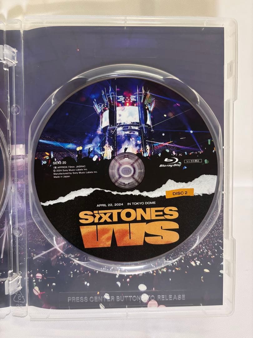 SixTONES「慣声の法則 in DOME」「VVS」「YOUNG OLD」