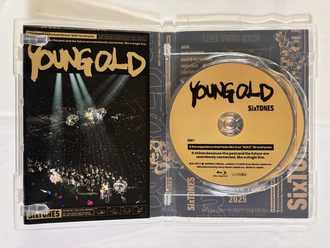 SixTONES「慣声の法則 in DOME」「VVS」「YOUNG OLD」