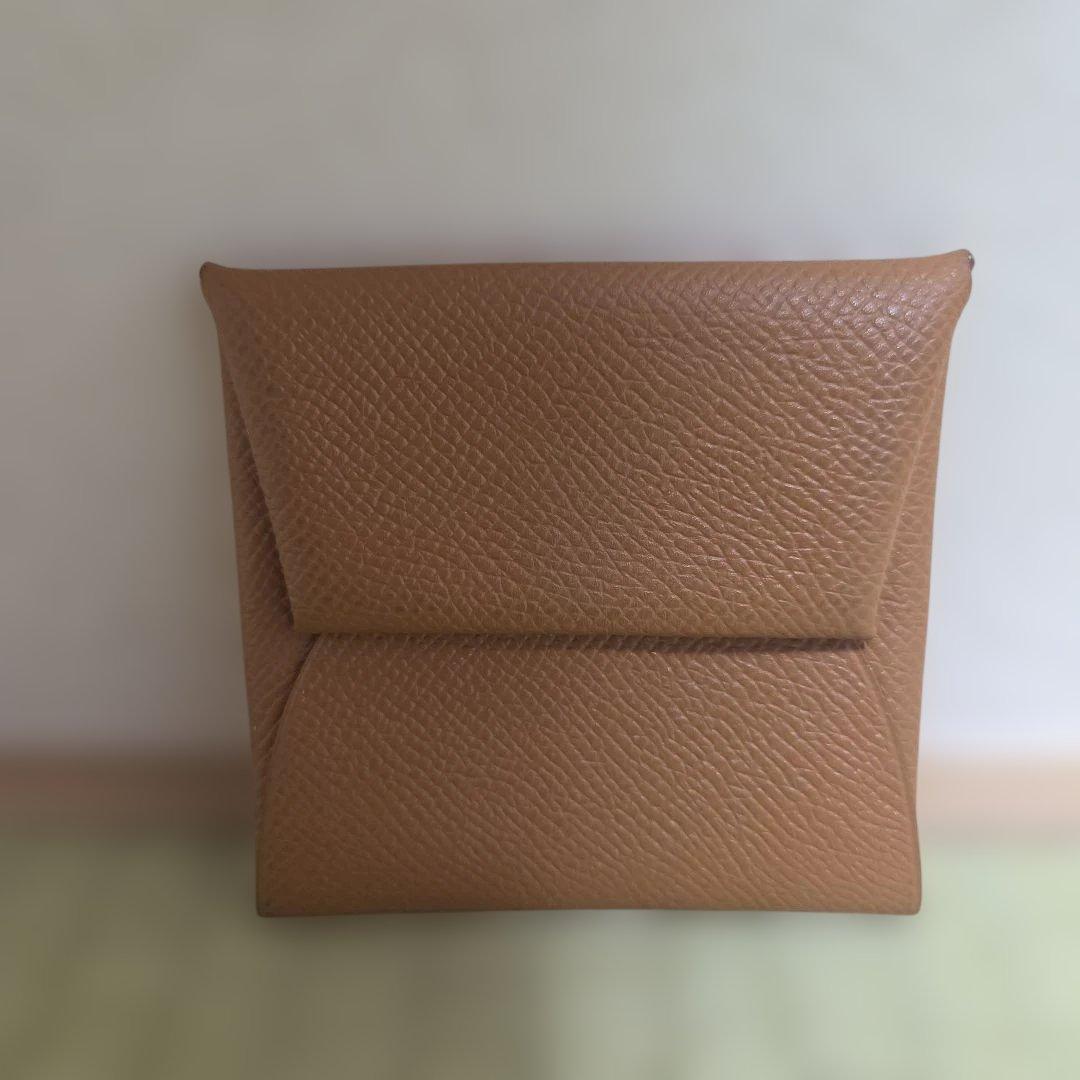 未使用近 HERMES バスティア エプソン ゴールド X刻印 ケース