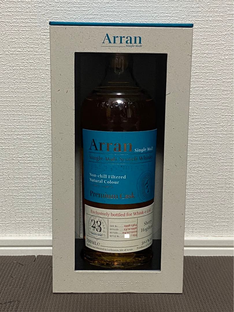 希少 日本限定255本 アラン 1998 23年 シェリーホグスヘッド