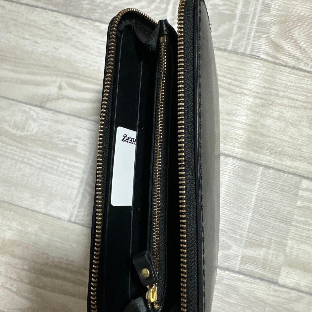 HERZ ヘルツ 大きいファスナー長財布(WL-5)