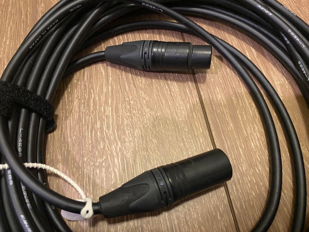 CANARE 4E6S 10m 1本 NEUTRIK XLR マイクケーブル