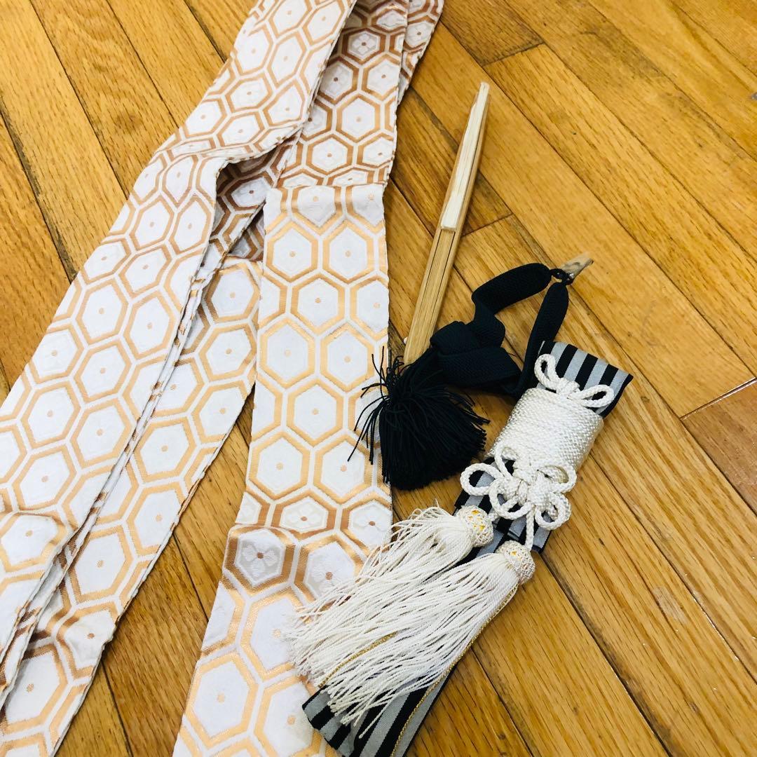 七五三 五歳‼️豪華Green系兜金彩煌びやか❤️完全フルセット‼️家から揃える無し