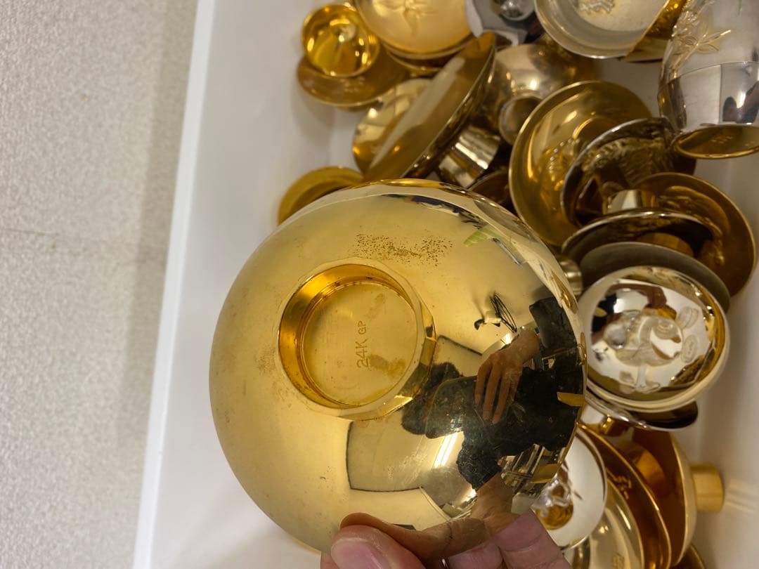 3-2475 24KGP金盃等金属製品まとめ