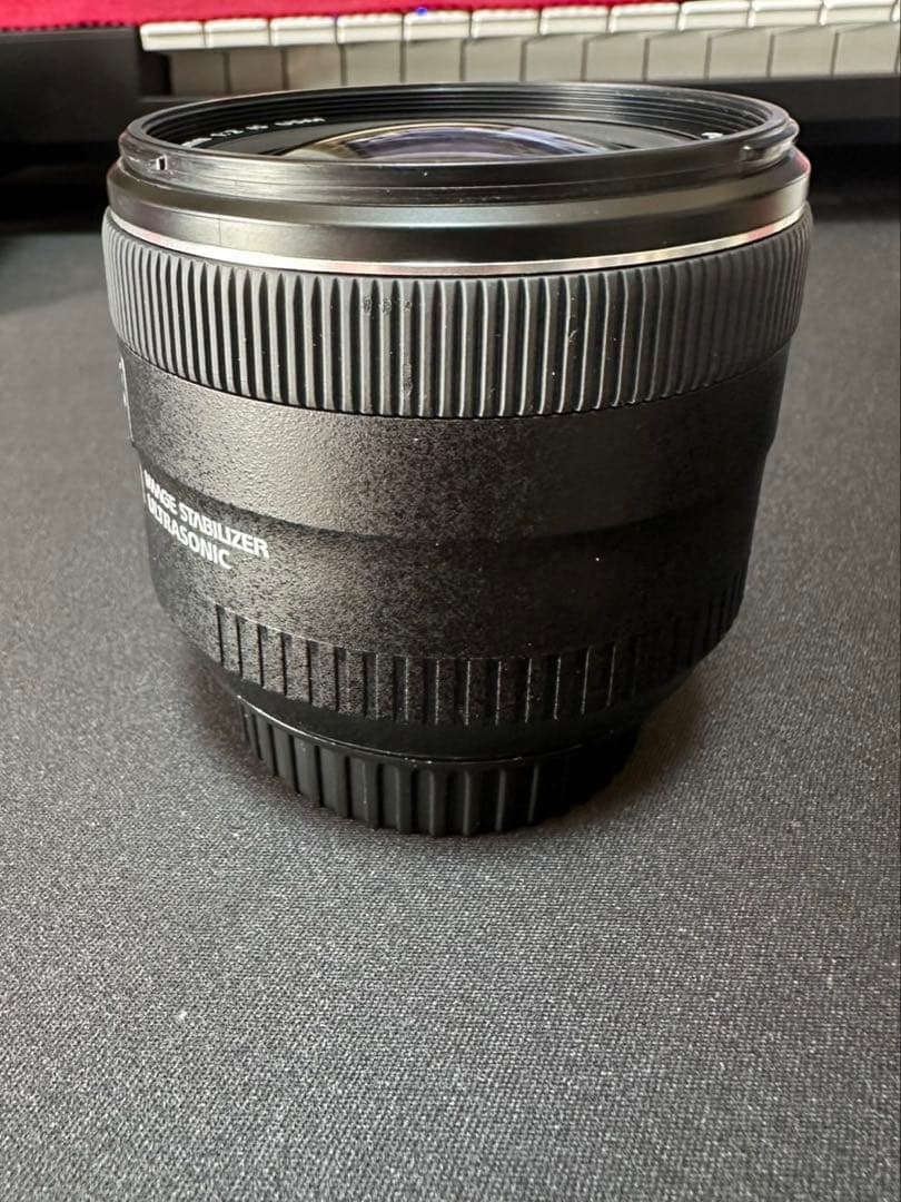 最終値下げ Canon EF35mm F2 IS USM 純正フード・箱付き