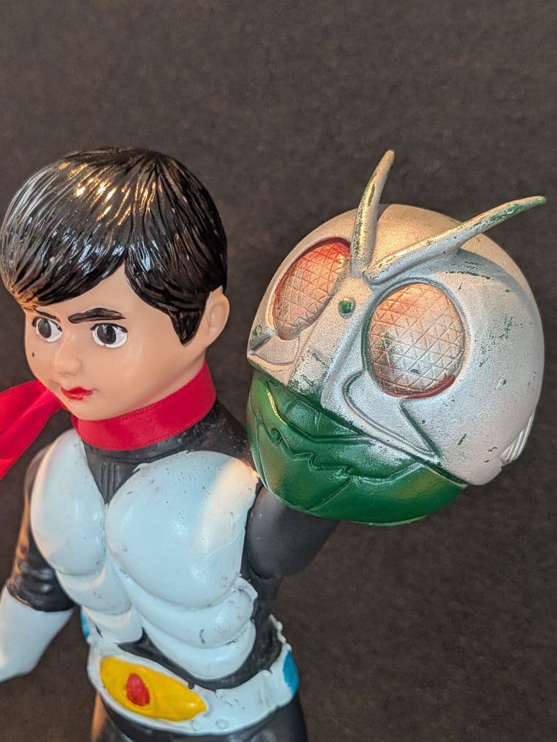 仮面ライダー　面取れ　無版権パチ　当時物