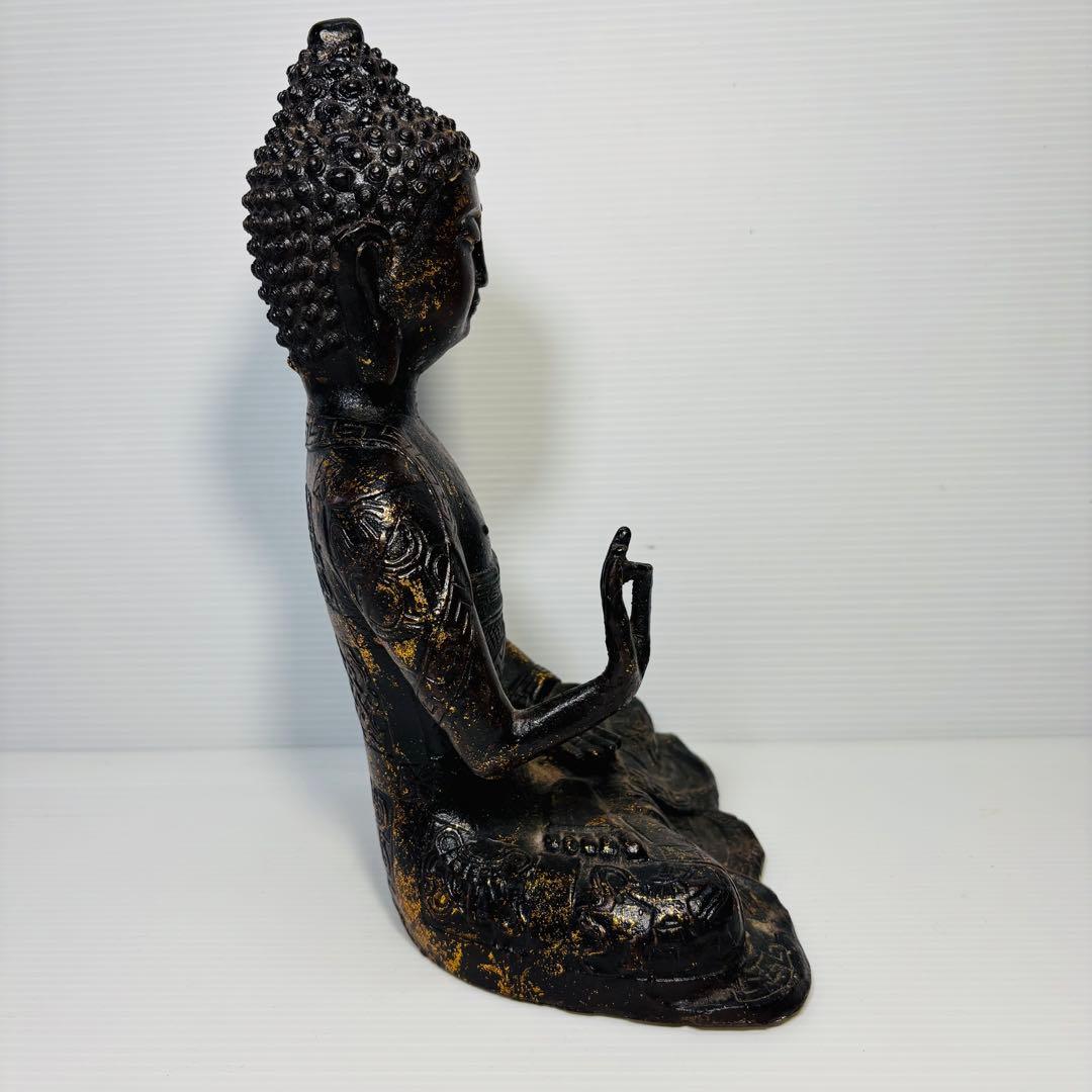 鍍金仏座像 中国古玩 仏教美術 仏像 佛 置物 骨董品 時代品 美術品