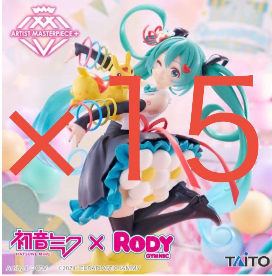 初音ミク×Rody　AMP＋ フィギュア～39／サンキューver.～×15