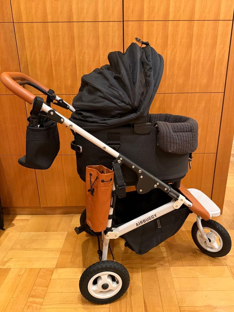 AIRBUGGY ブラック ✖️ホワイト　ドーム3プレミアム カスタム