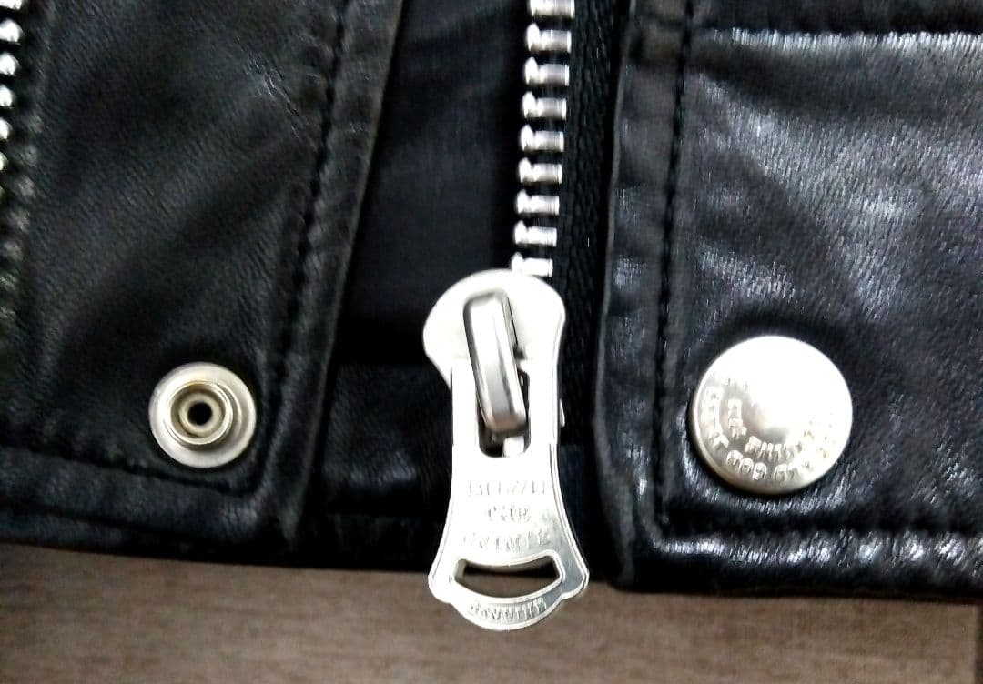 THE CRIMIE ブラックレザーシングルライダースジャケット M　美品