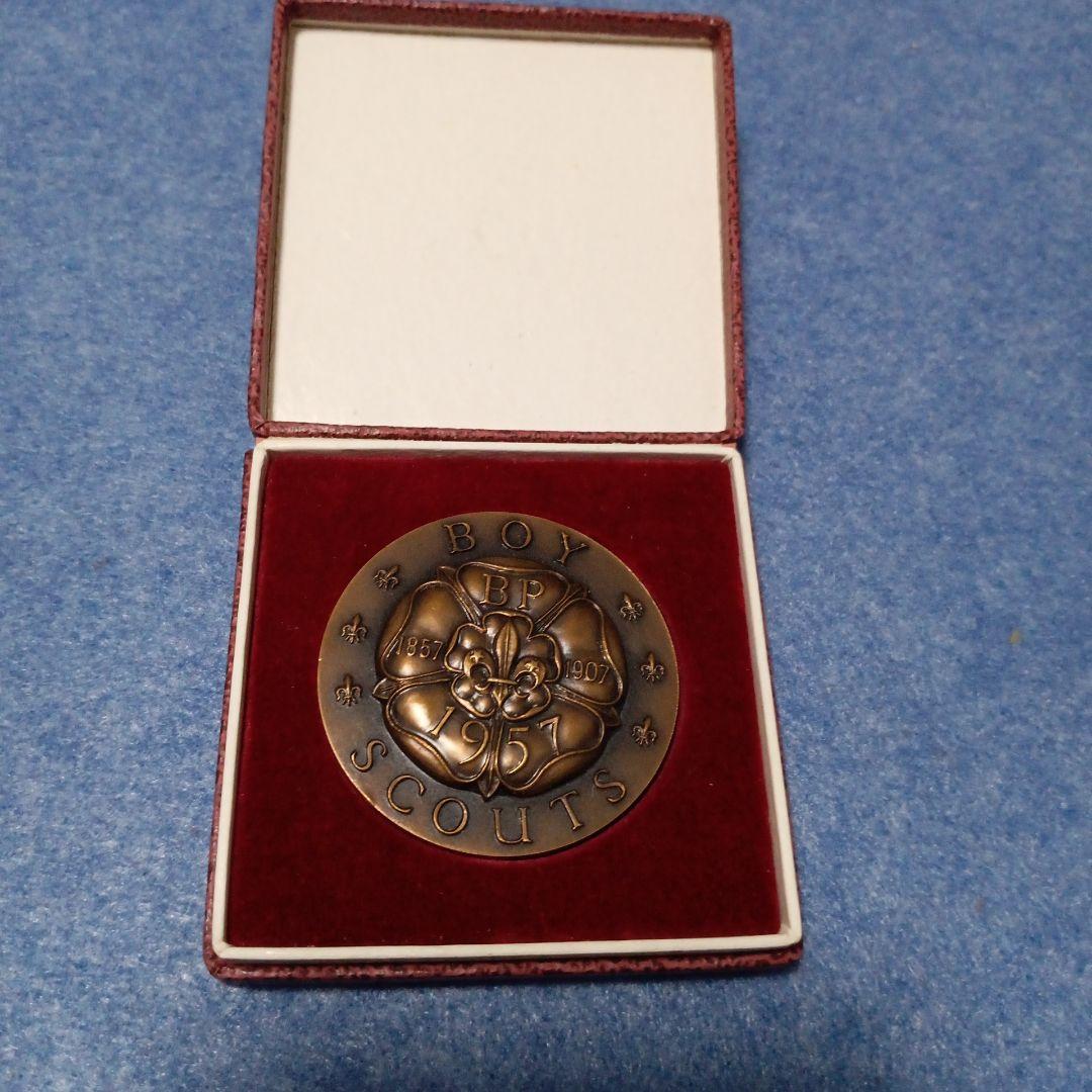 希少メダル　BP生誕100周年 ボーイスカウト 1957年 メダル