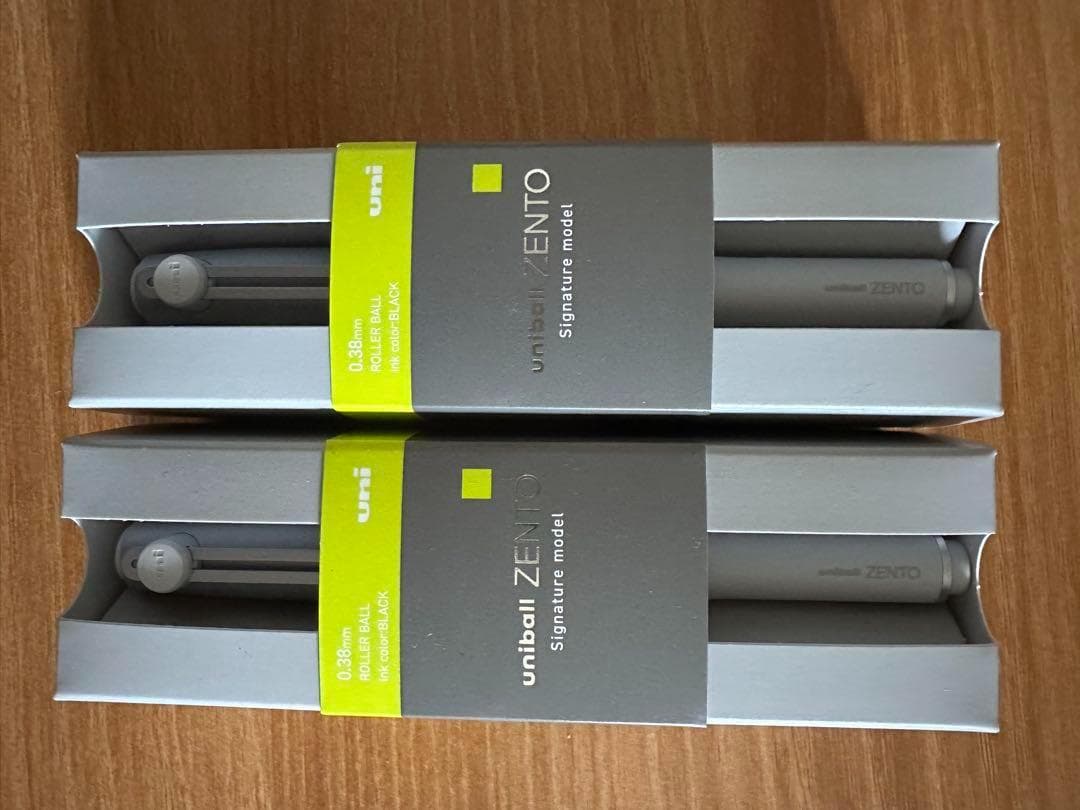 新品　uniball ZENTO ユニボールゼント シグニチャーモデル 2本