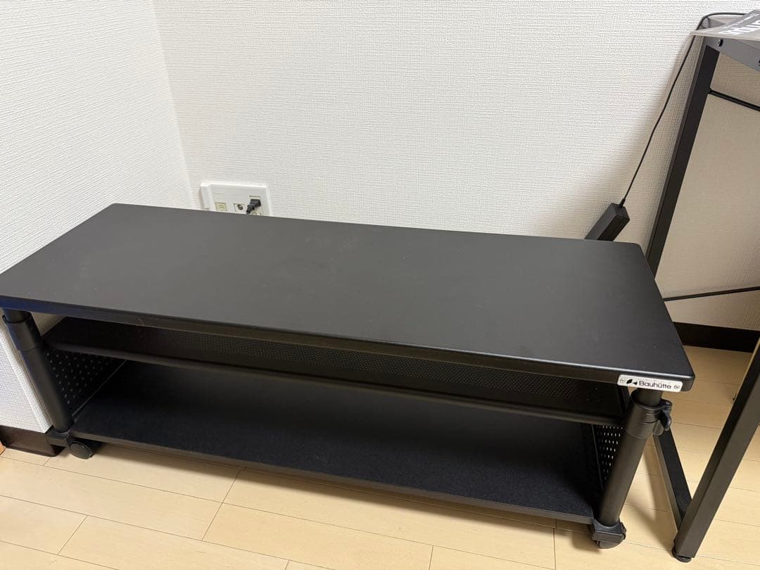 Bauhutte 昇降式 テレビ台 BHV-1000H-BK 32インチ