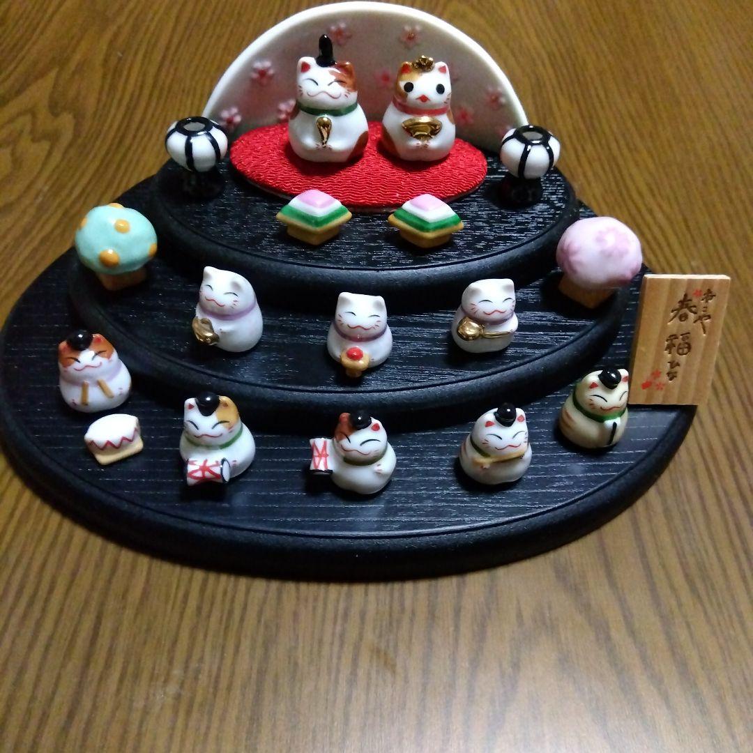 猫舎道楽堂本舗 猫のお雛様セット
