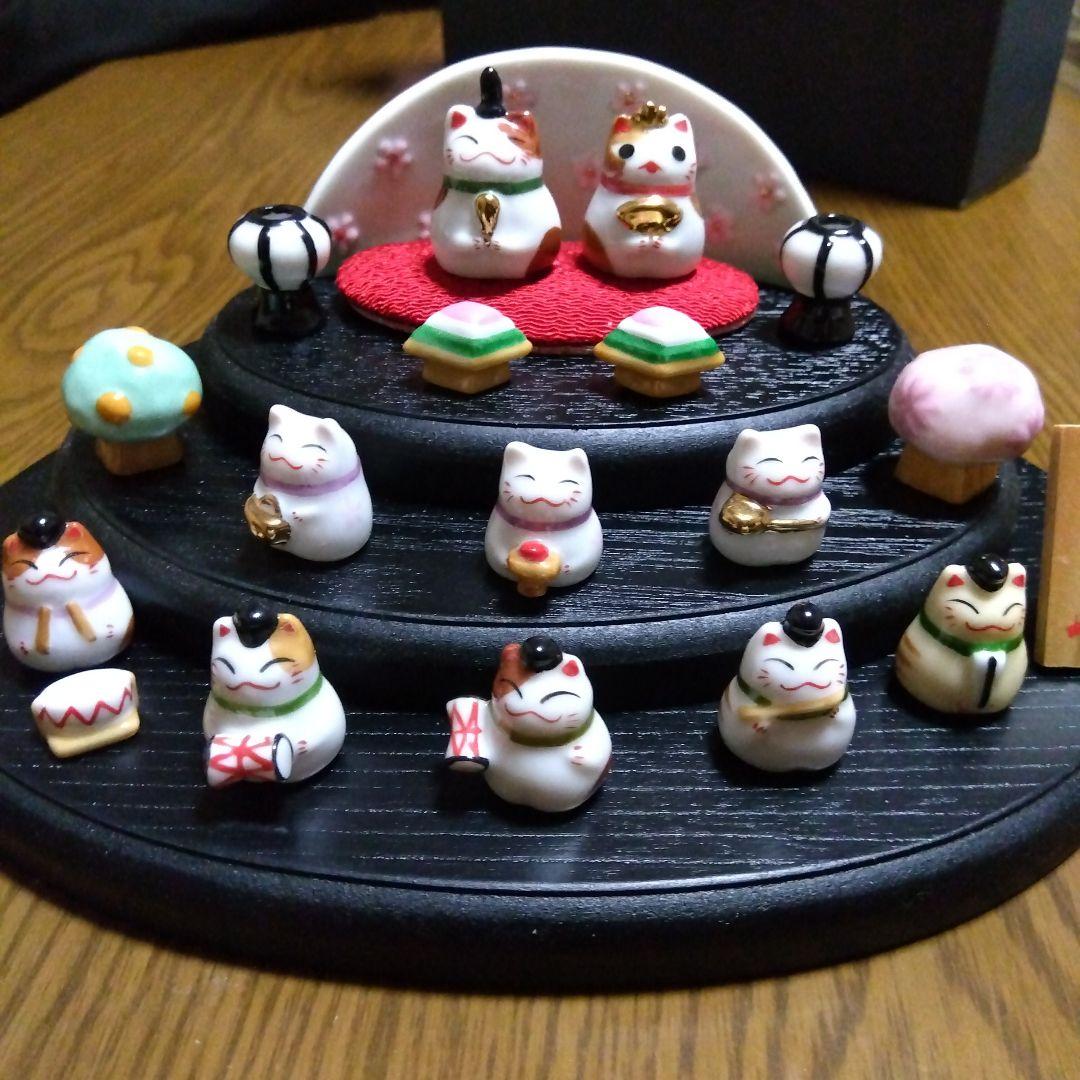 猫舎道楽堂本舗 猫のお雛様セット