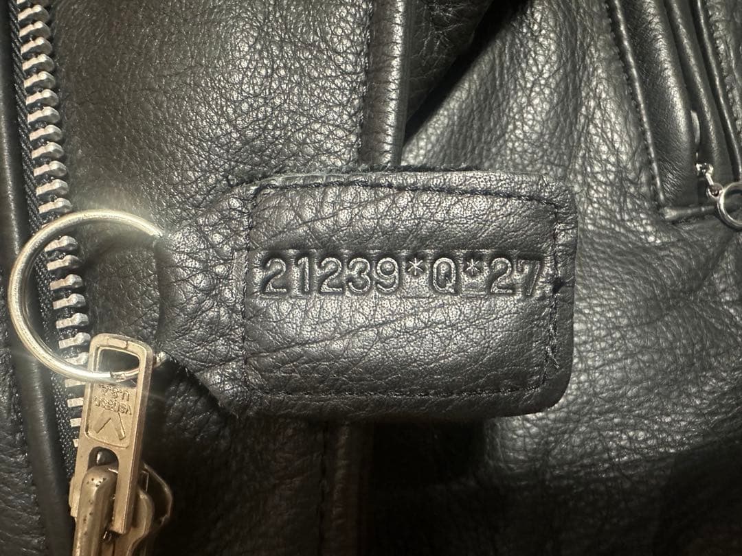 ジャケット・アウター VANSON CUSTOM LEATHER RIDERS JACKET