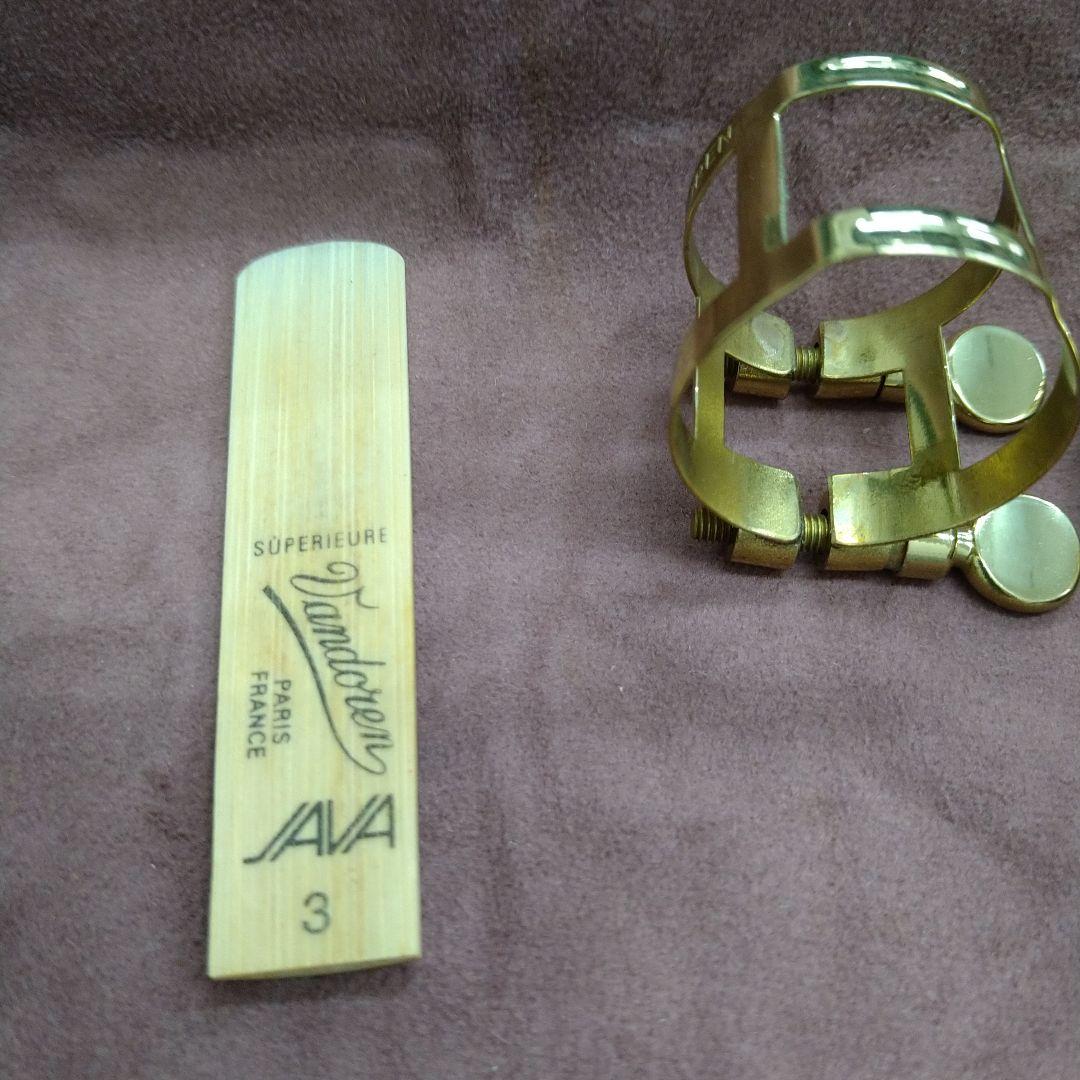 バンドレンソプラノサックスマウスピース、リガチャ、キャップ