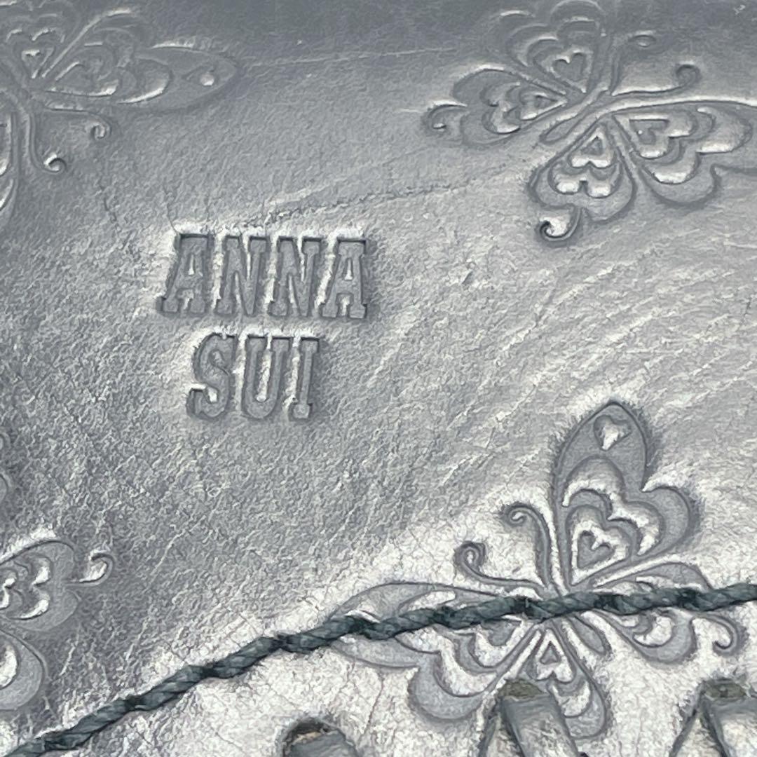 【廃盤品】ANNA SUI アンジェリーナ がま口 折り財布 バタフライ