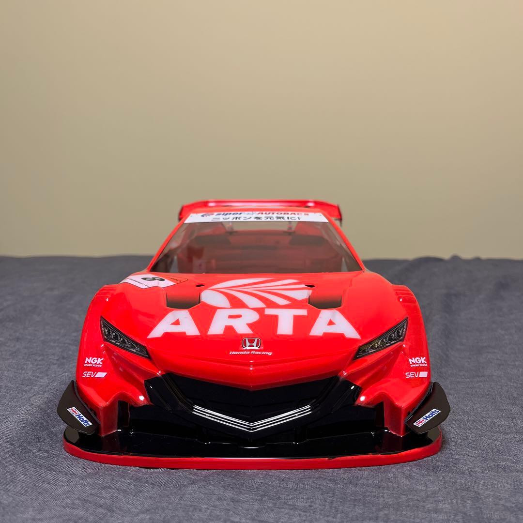 タミヤ ラジコン　1/10 レイブリックNSX改　ARTA 風　NSX ボディー