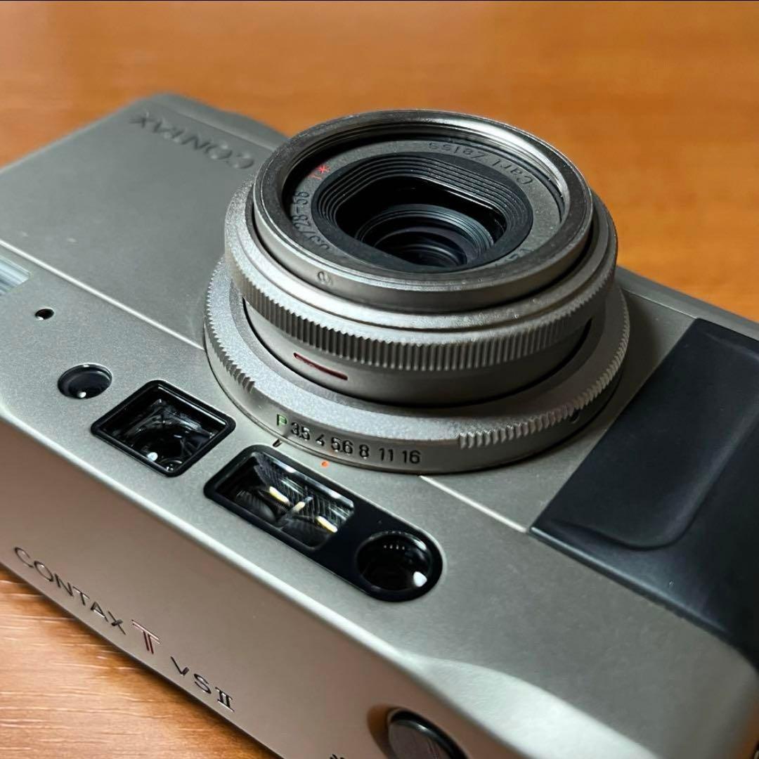 CONTAX TVS II フィルムを装填して動作確認済み