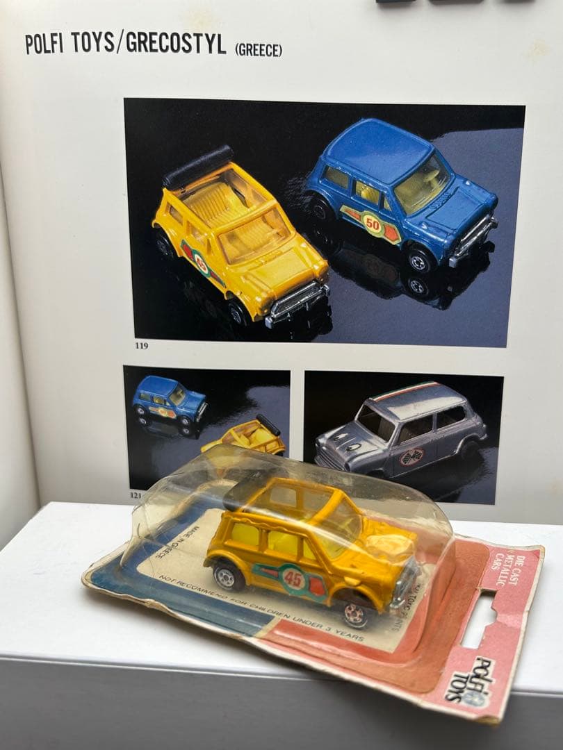 激レア！　ギリシャ製　POLFI TOYS MINIキャンバストップ　ブリスター